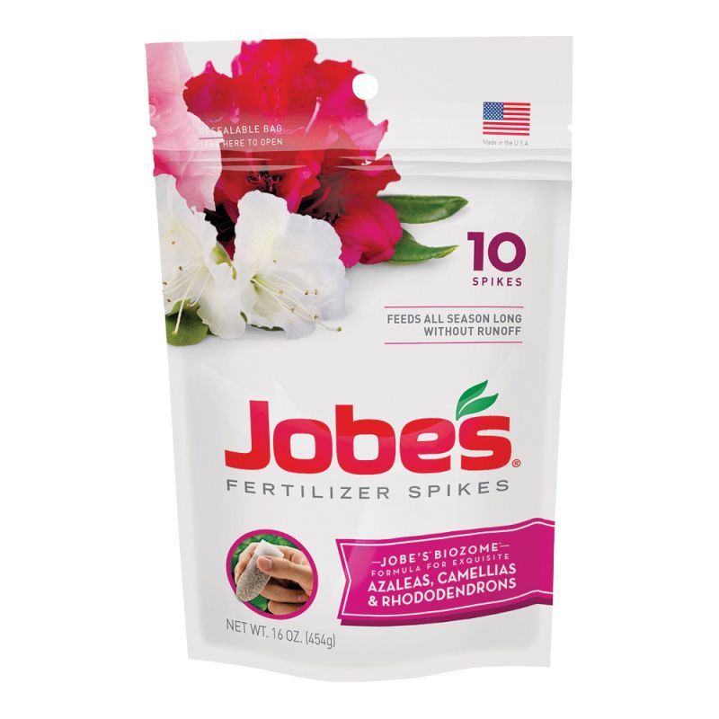 Jobes 04101 Fertilizer Spike Pack, Spike, Gray/Light Brown, Slight Ammonia Pack Gray/Light Brown