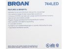 Broan 70 CFM Recessed Bath Exhaust Fan White