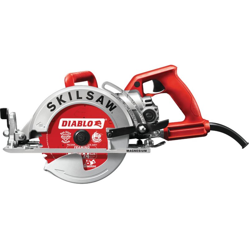 SKILSAW 7-1/4 In. Magnesium Worm Drive Circular Saw 15A