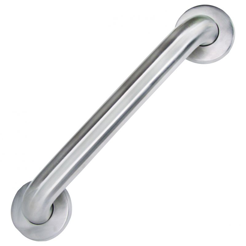 Boston Harbor SG01-01&amp;0112 Grab Bar, 12 in L Bar, Stainless Steel, Wall Mounted Mounting Stainless Steel