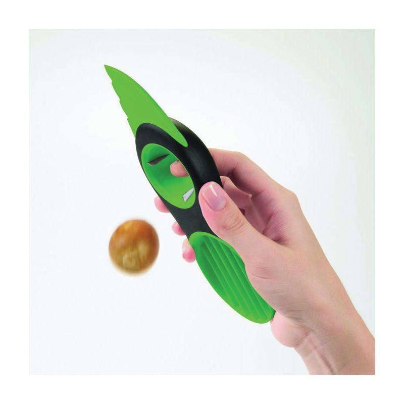 Good Grips 1252180 Avocado Slicer, Plastic Blade, Green, Dishwasher Safe Green
