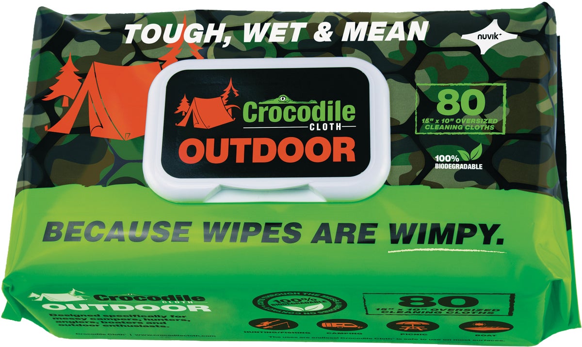 Crocodile Cloth Professional 100-Count Unscented Wipes All-Purpose Cleaner