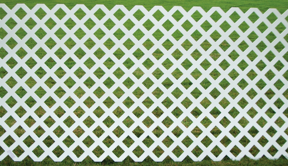 plastic vinyl lattice panels