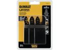 DeWALT DWA4270-3 Cutting Blade, 1-1/4 in, HCS, 3/PK 1-1/4 In, Black