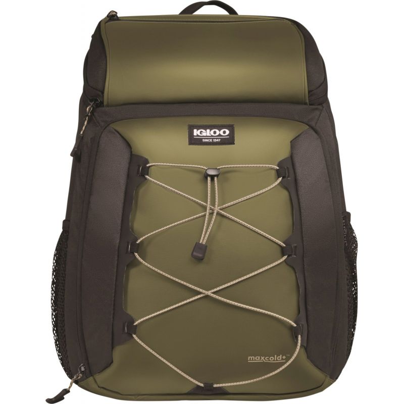 Igloo Outdoorsman Gizmo Backpack Soft-Side Cooler 30-Can, Black