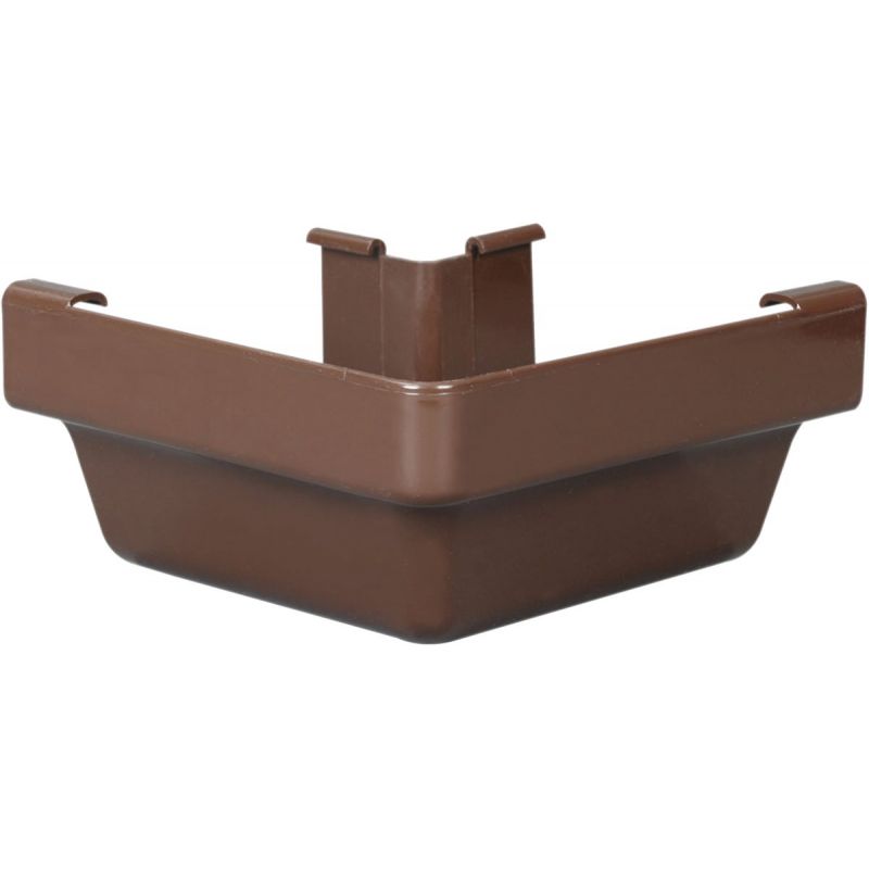 Amerimax Traditional K-Style Gutter Outside Corner Brown
