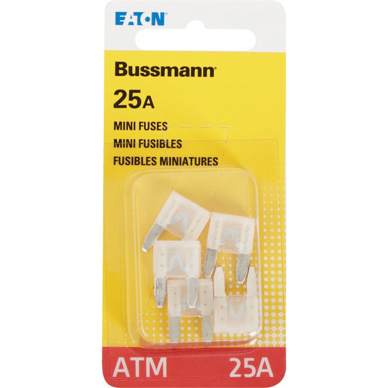 Bussmann ATM Mini Automotive Fuse Clear, 25