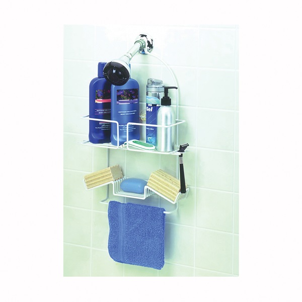 Zenith Products Chrome Over The Shower Head Caddy