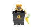 John Deere Toys 47616 Construction Sandbox Set, 18 Months and Up, Black/Yellow Black/Yellow