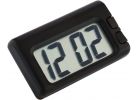 Custom Accessories Auto Travel Clock Black