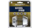 Steel Pro Single-Cylinder Deadbolt