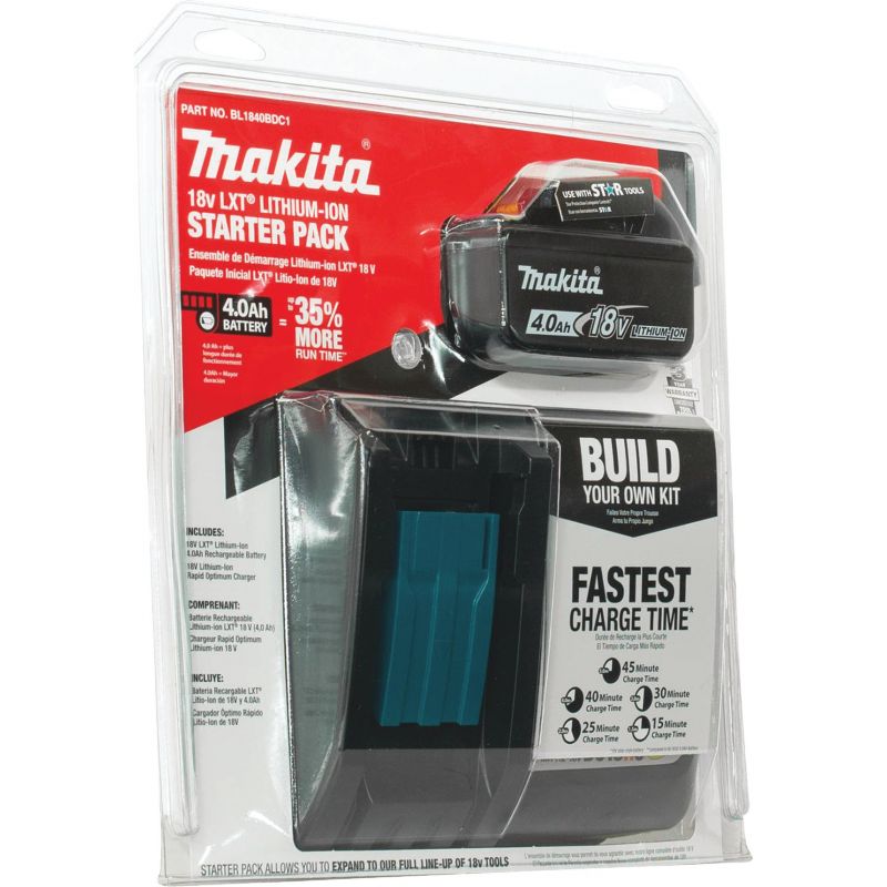 Buy Makita 18V Tool Battery/Charger Starter Kit