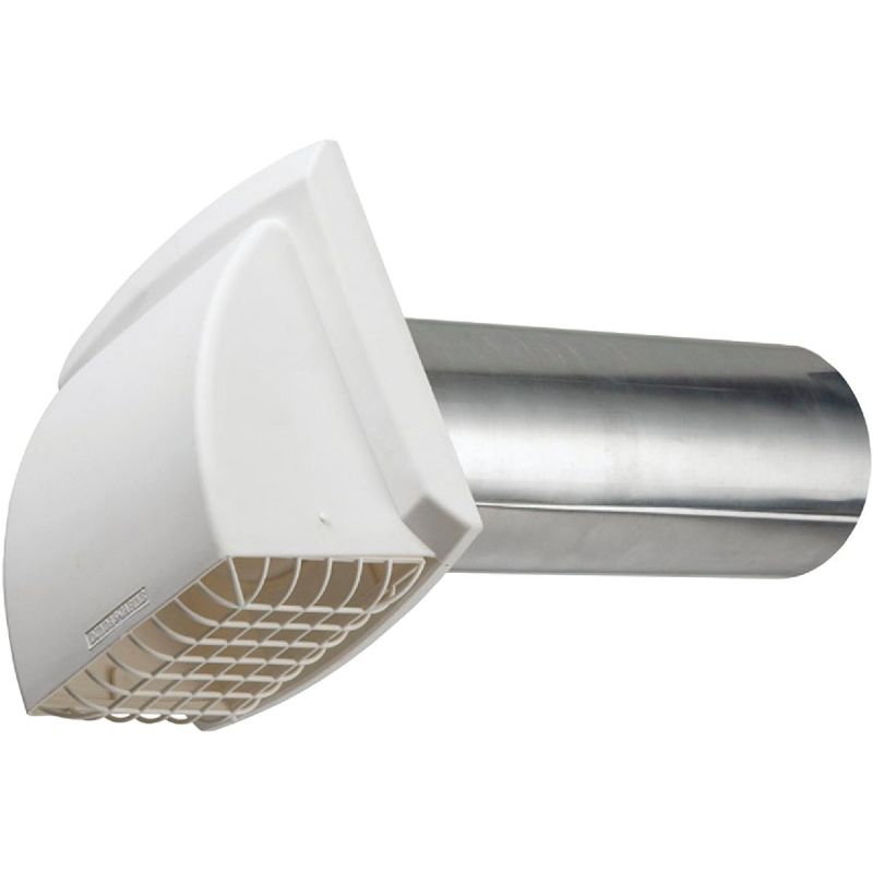 Dundas Jafine ProMax Dryer Vent Hood 4 In., White (Pack of 12)