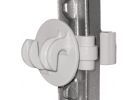 Dare Snap-On T-Post Electric Fence Insulator White, Snap-On