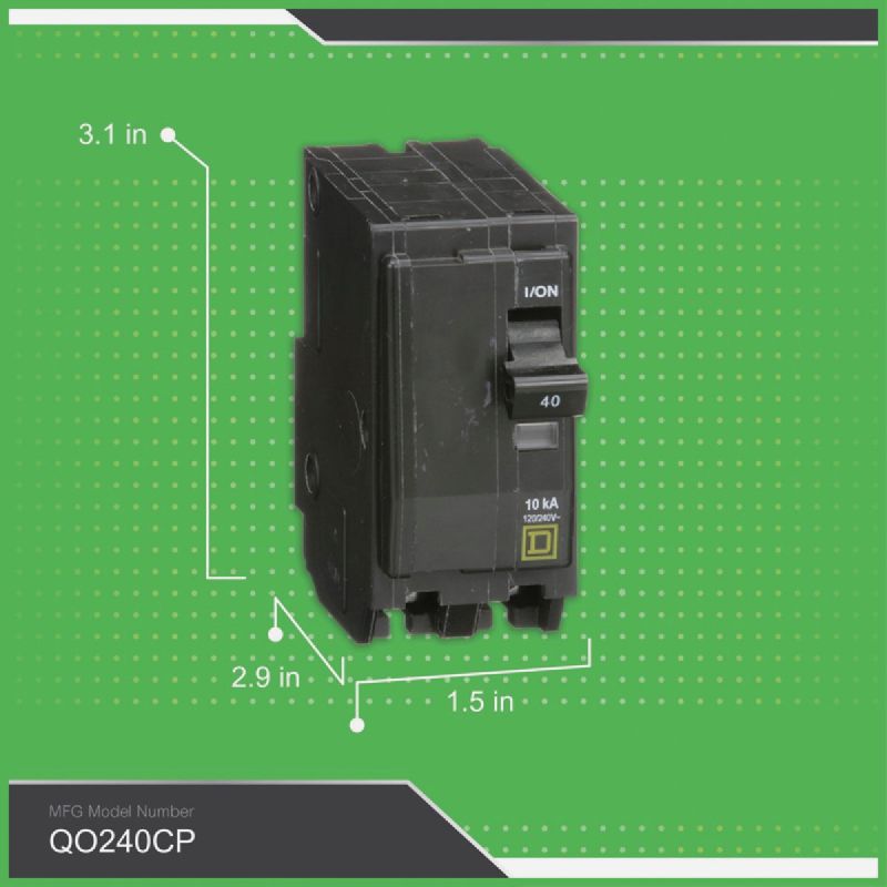 Square D QO Circuit Breaker 40
