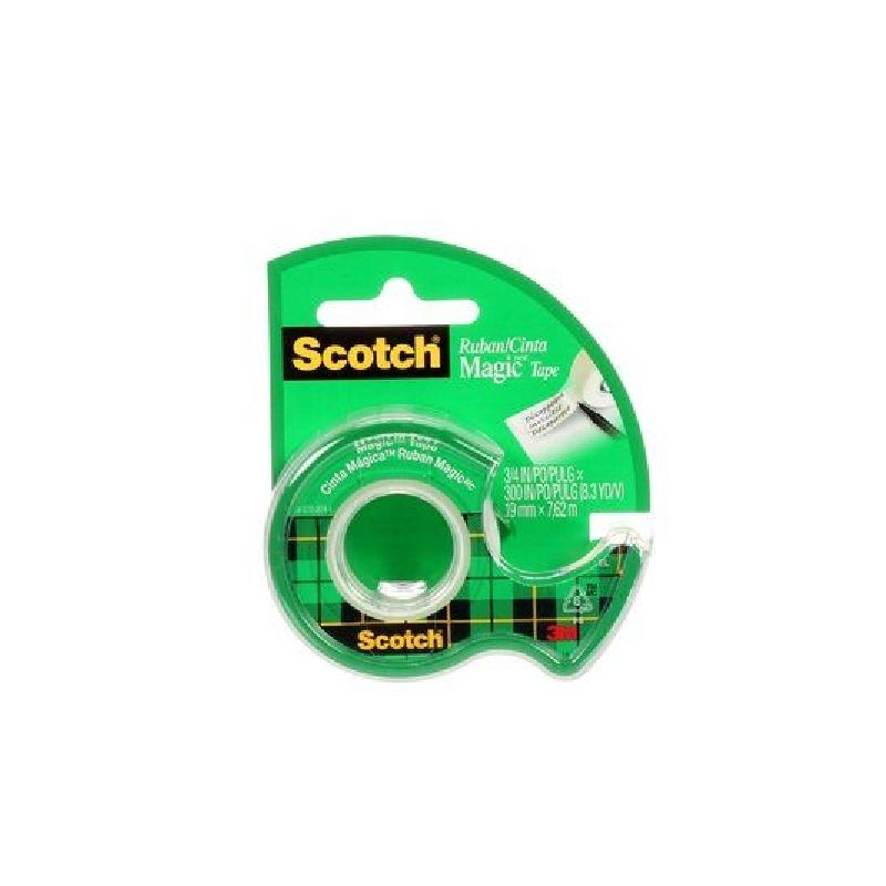 Scotch Magic 105NA Office Tape, 7.62 m L, 19 mm W