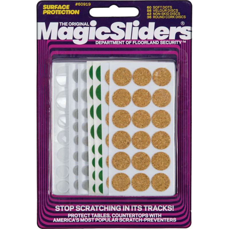 Magic Sliders Furniture Pad Value Pack Various, Various