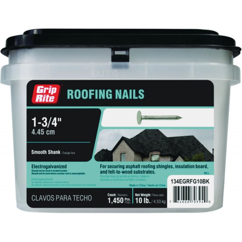 Grip-Rite Electrogalvanized Roof Nail 5d