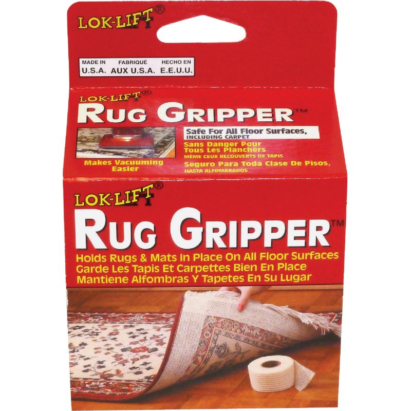 Lok-Lift Rug Gripper Nonslip Rug Gripper Tape 2-1/2&quot; X 25&#039;