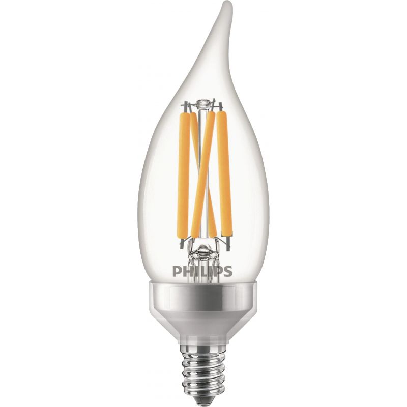 Philips Ultra Definition BA11 Adjustable Base Dimmable LED Decorative Light Bulb