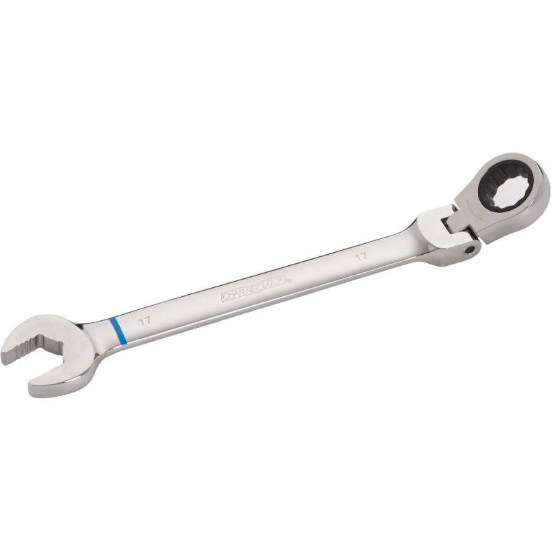 Channellock Ratcheting Flex-Head Wrench 17 Mm