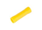 GB 10-126 Butt Splice Connector, 600 V, 10 to 12 AWG Wire, Yellow Yellow