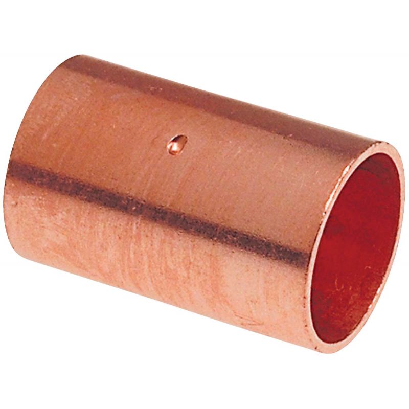 NIBCO Copper Coupling with Stop 1 In. X 1 In.