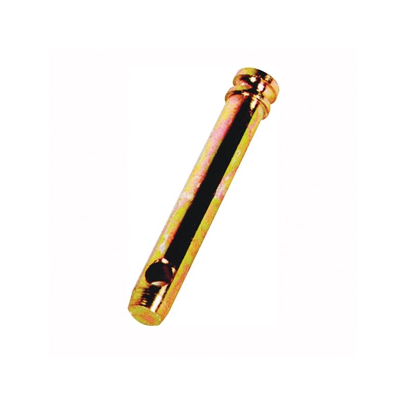 SpeeCo S07071600 Top Link Pin, 1 in Dia Pin, 5-1/4 in OAL, Carbon Steel, Yellow Zinc Dichromate