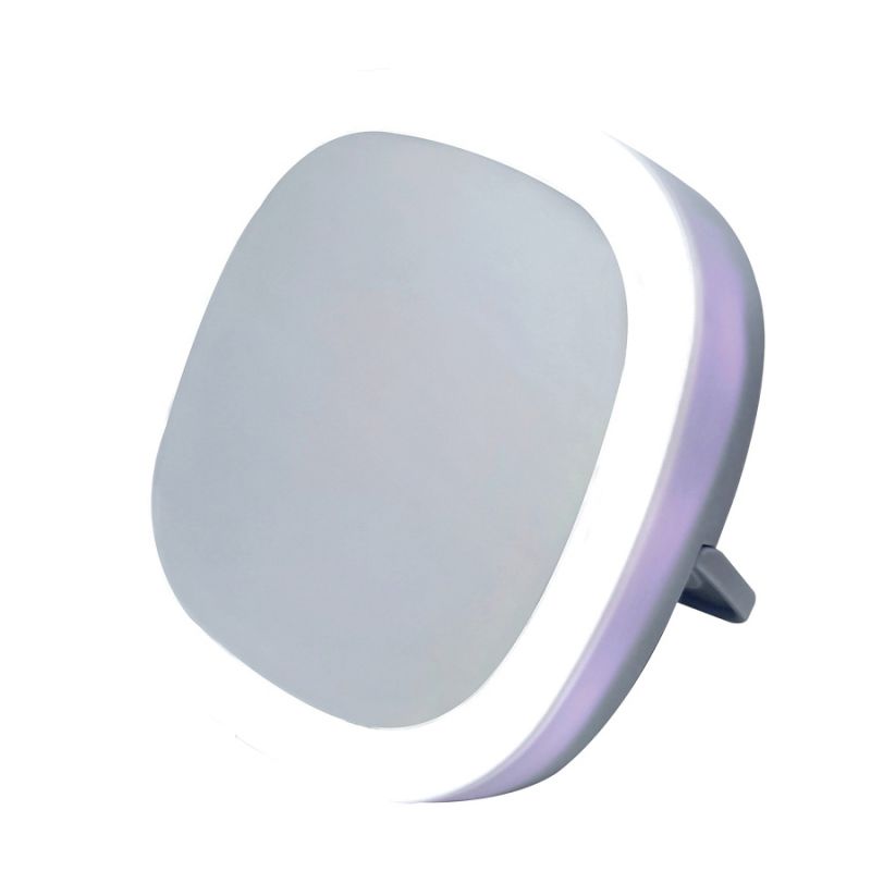 PowerZone LED Portable Make Up Mirror 30 LM 0.5 W 3-1/4 X 3-1/4 X 3/4 In