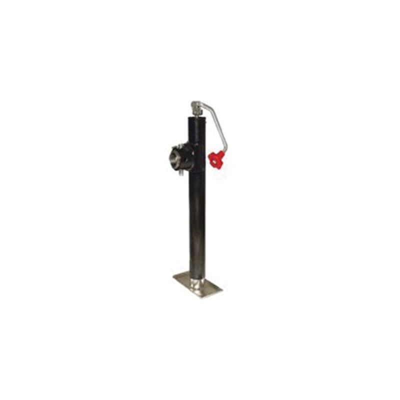 Valley Industries VI-520 Trailer Jack, 2000 lb Lifting, 15-1/2 in Max Lift H, 15-1/2 in OAH