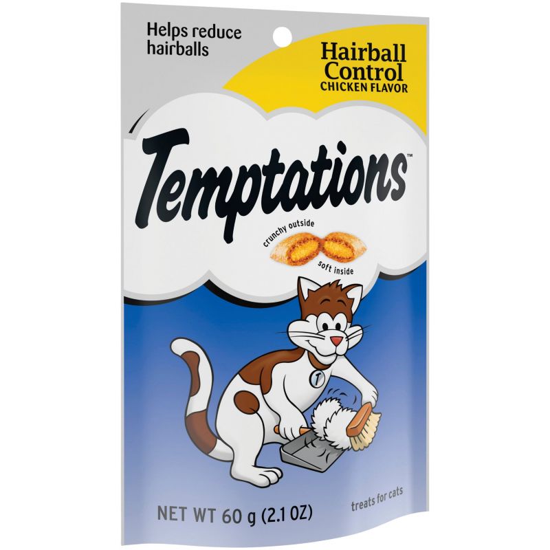 Temptations Hairball Control Cat Treats 2.1 Oz.