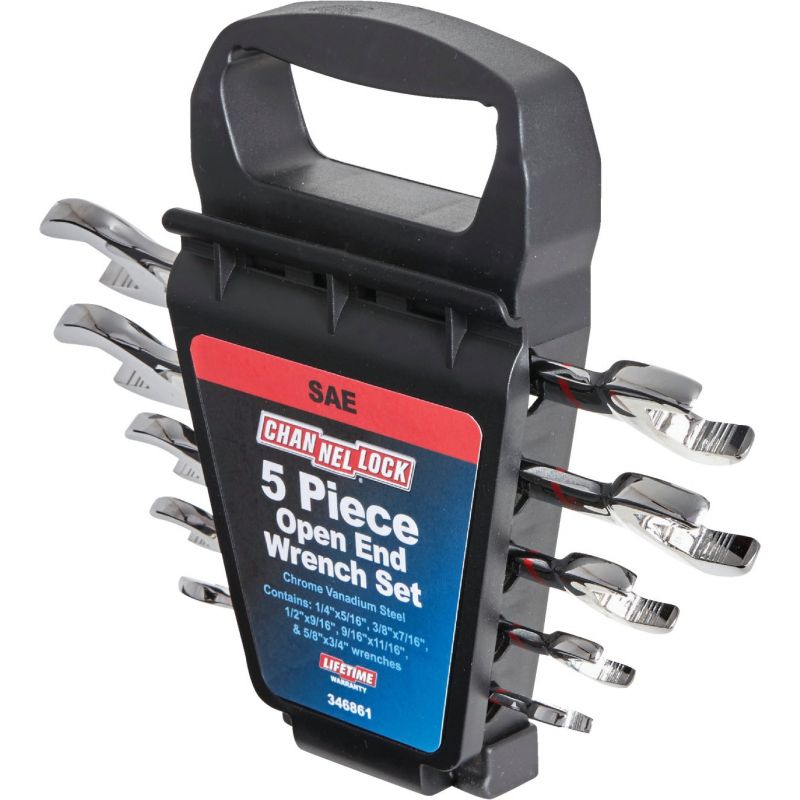 Channellock 5-Piece Open-End Wrench Set