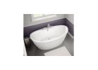 Maax Delsia 6636 Series 106193-000-002 Bathtub, 59 gal, 66 in L, 36 in W, 26-5/8 in H, Free-Standing Installation, White 59 Gal, White