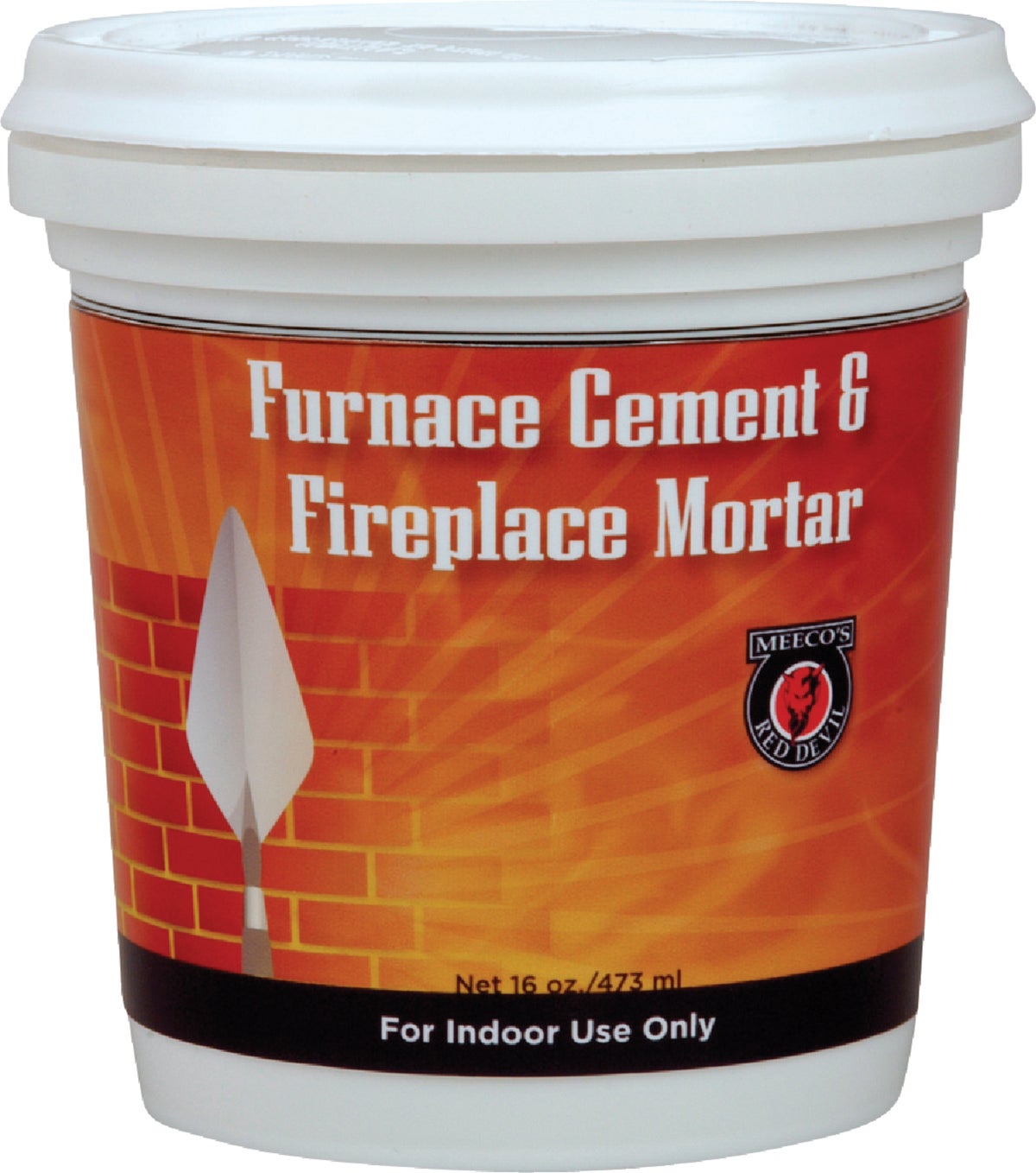 Meeco's Red Devil Refractory Furnace Cement 611