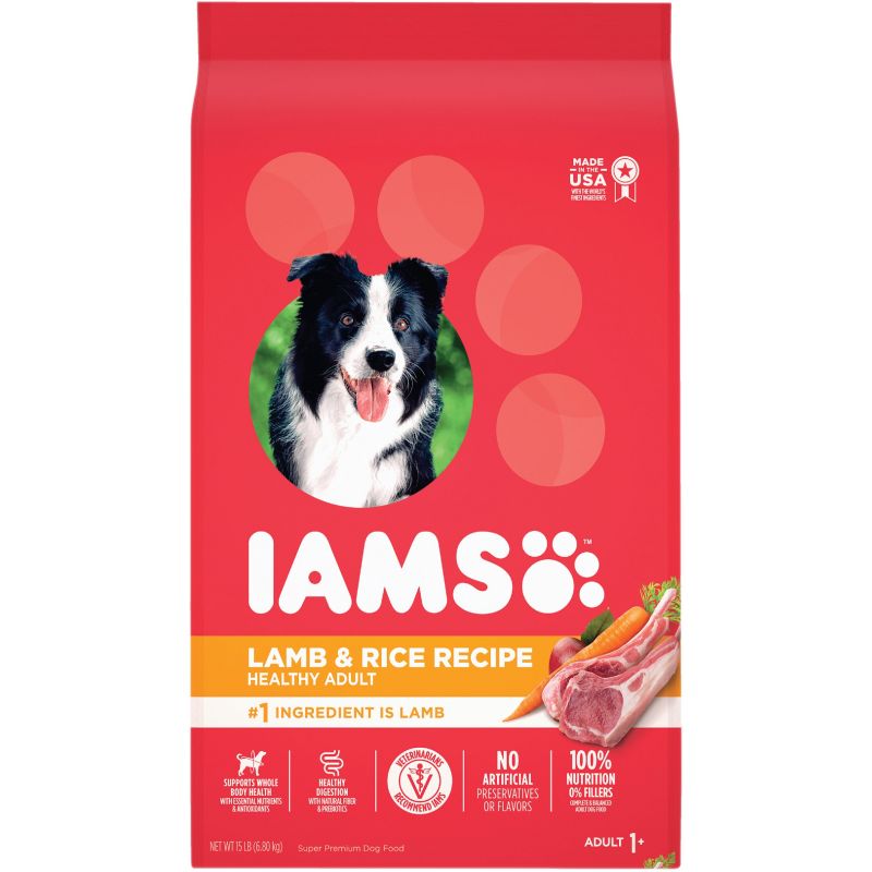 Iams Lamb and Rice Dog Food 15 Lb.