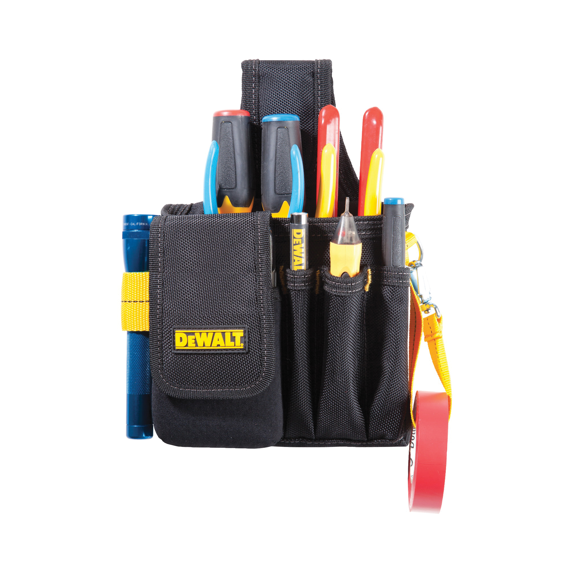 Buy DeWalt 6-Pocket Framer's Nail  Tool Bag Black/Yellow