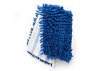 O-Cedar 145643 Flip Mop Refill, Chenille/Microfiber, Blue/White Blue/White