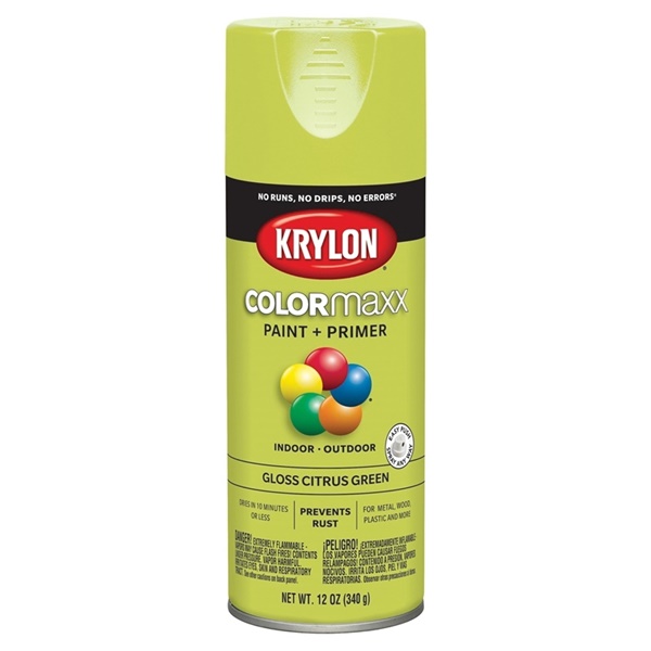 Krylon Green Glowz Glow in The Dark Spray Paint - 6 oz