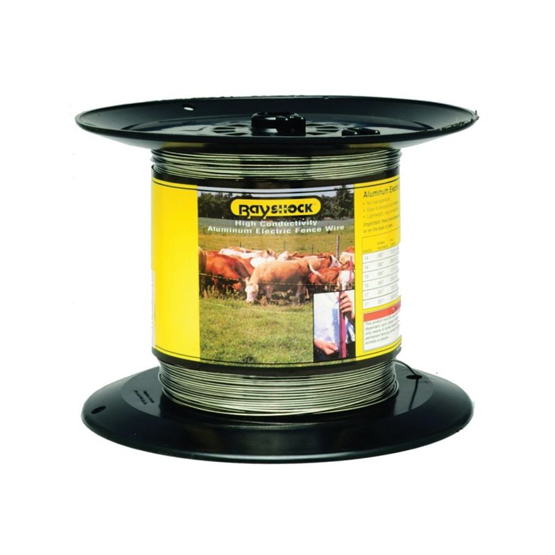 Parmak 371 Electric Fence Wire, 16 ga Wire, Aluminum Conductor, 1312 ft L