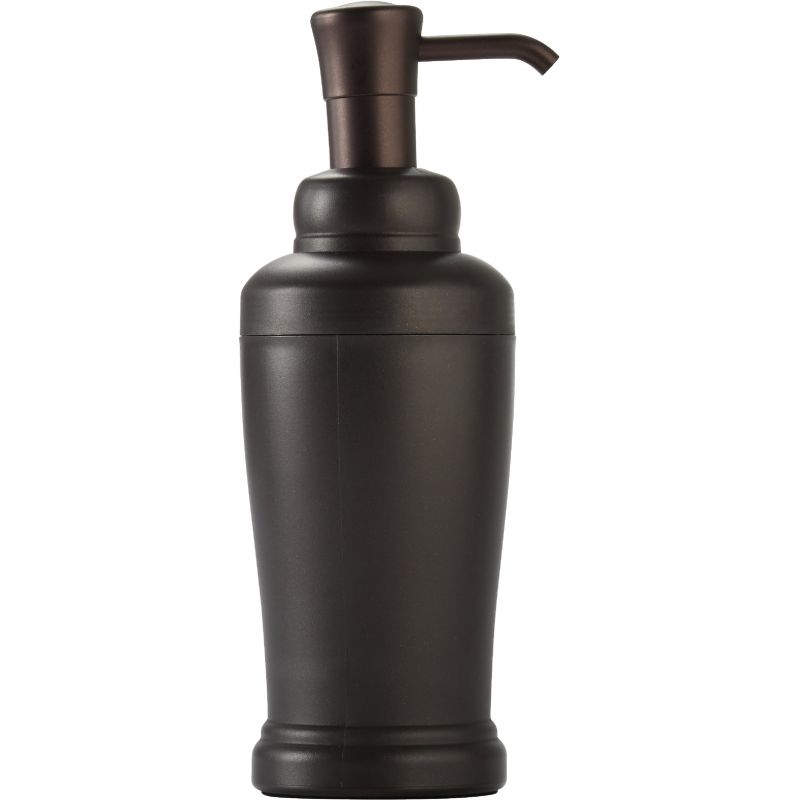 iDesign Kent Soap Pump Dispenser 8.43 In. H. X 3.46 In. Dia., 12 Oz., Bronze