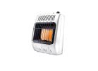 Mr. Heater MHVFDF10RT Vent-Free Radiant Dual Fuel Heater, 18-1/4 in W, 23 in H, 10,000 Btu/hr Heating, White White
