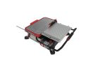 Porter-Cable PCE980 Table Top Wet Tile Saw, 20 V, 6.5 A, 1300 W, 7 in Dia Blade, 17-1/2 in Ripping Black/Gray/Red