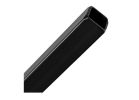 Nuvo Iron SQI1C Single Collar Stair Baluster, 44 in H, 1/2 in W, Square, Steel, Black, Powder-Coated/Semi-Matte Black
