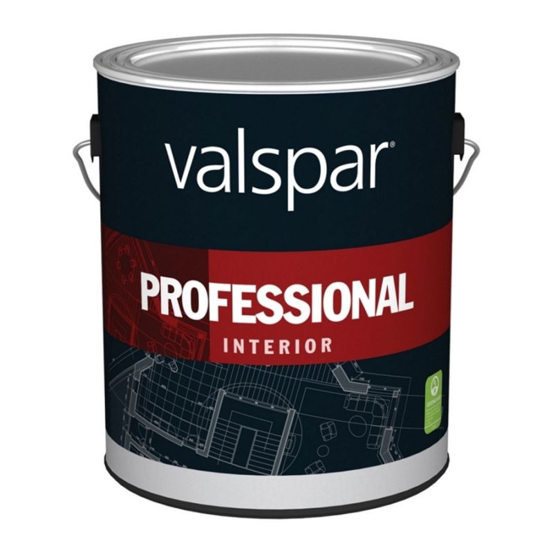 Valspar 11600 Series 11612-1GAL Interior Paint, Flat, Medium, 1 gal, Can, Latex Base Medium