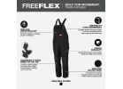 Milwaukee FREEFLEX Insulated Bib Overalls 3XL, Black