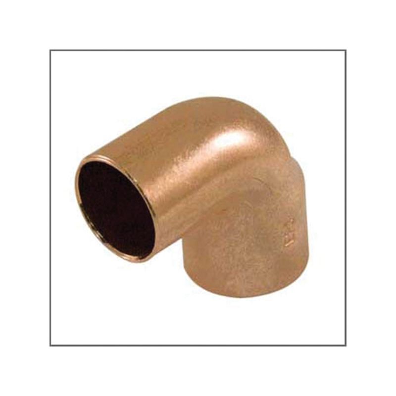 aqua-dynamic 9003-503 Street Pipe Elbow, 1/2 in, Sweat x FTG, 90 deg Angle, Copper