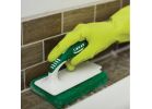 Libman 1161 Tile and Tub Scrub, Recycled Plastic Abrasive, 6 in L, 3 in W, Green/White Green/White