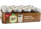 Ball Smooth-Sided Silver Lid Canning Jar 1/2 Pt.