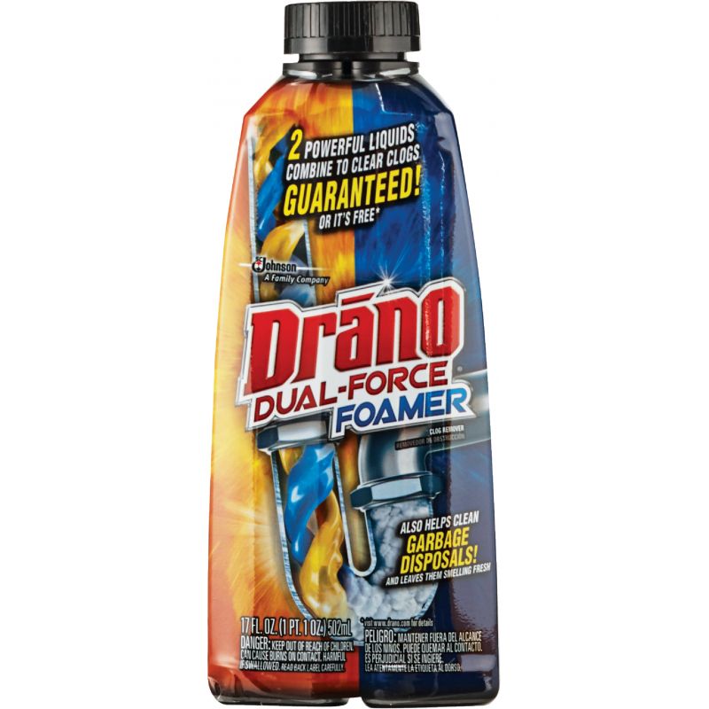 Drano Foaming Liquid Drain Cleaner 17 Oz.