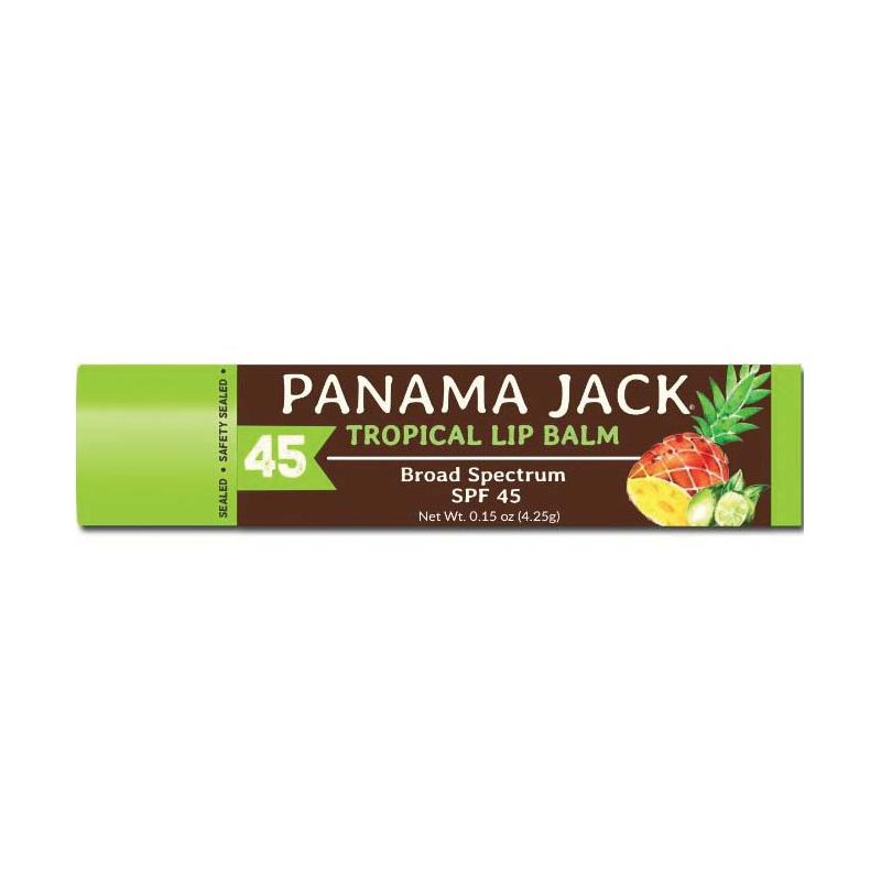 Panama Jack 602-TR Lip Balm, Tropical, 0.15 oz Bottle (Pack of 48)